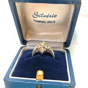 Vtg Sterling Silver Estate ring